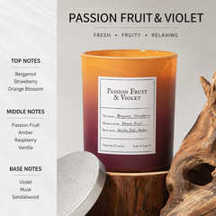 Dopamine Gradient Frosted Glass Candle
