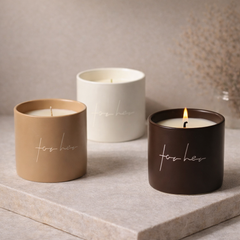 Nordic Ceramic Candle