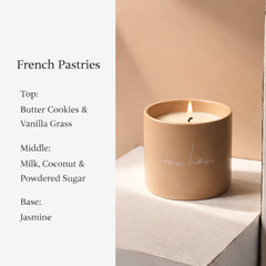 Nordic Ceramic Candle