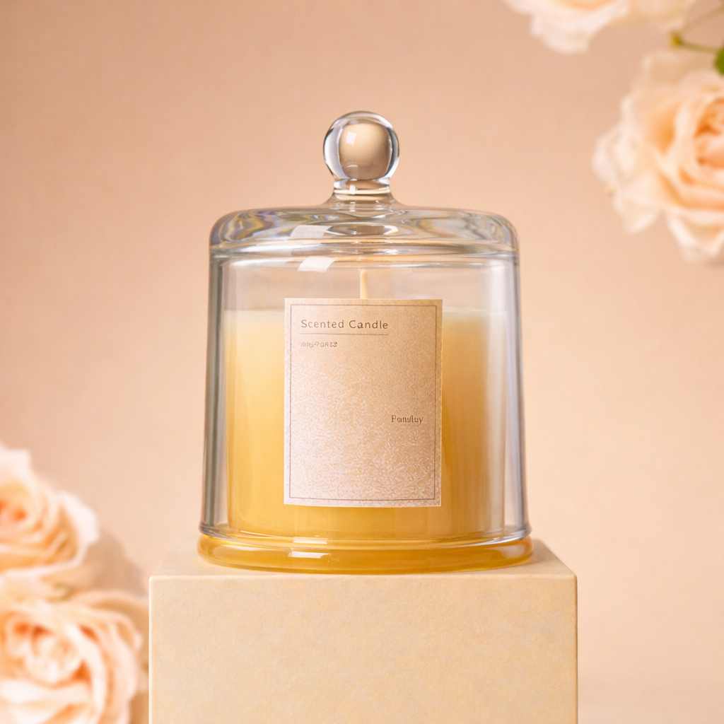 Cloche Bloom Candle-signature scented candle