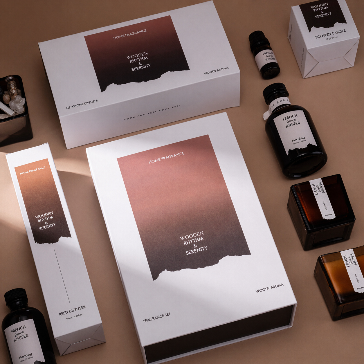 Luxury Amber Fragrance Gift Set