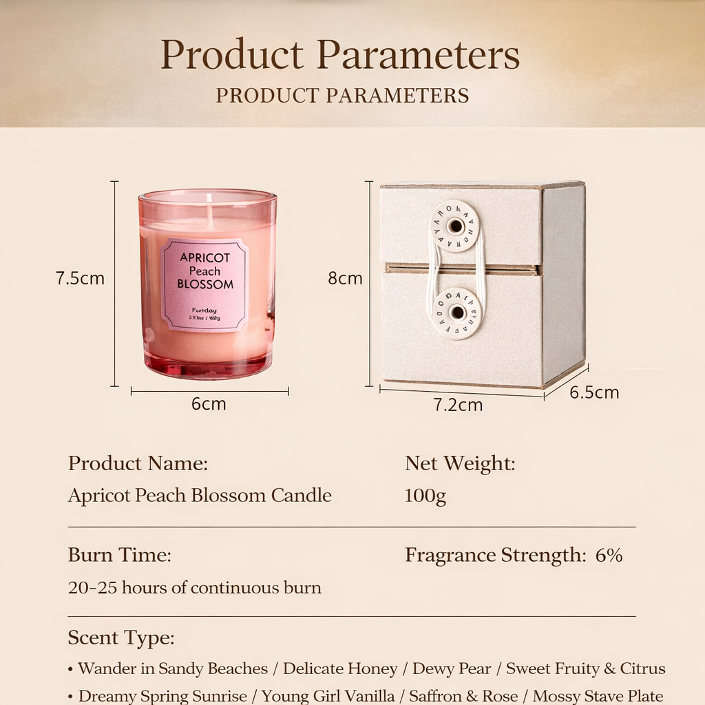 Amber Time Scented Candle