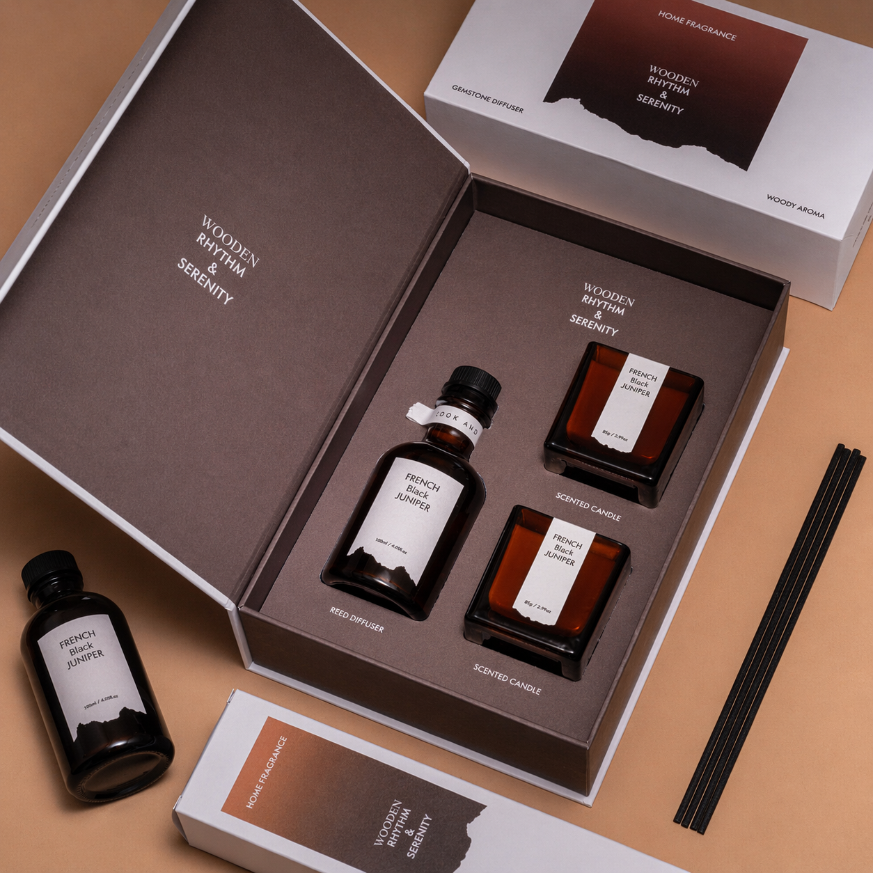 Luxury Amber Fragrance Gift Set