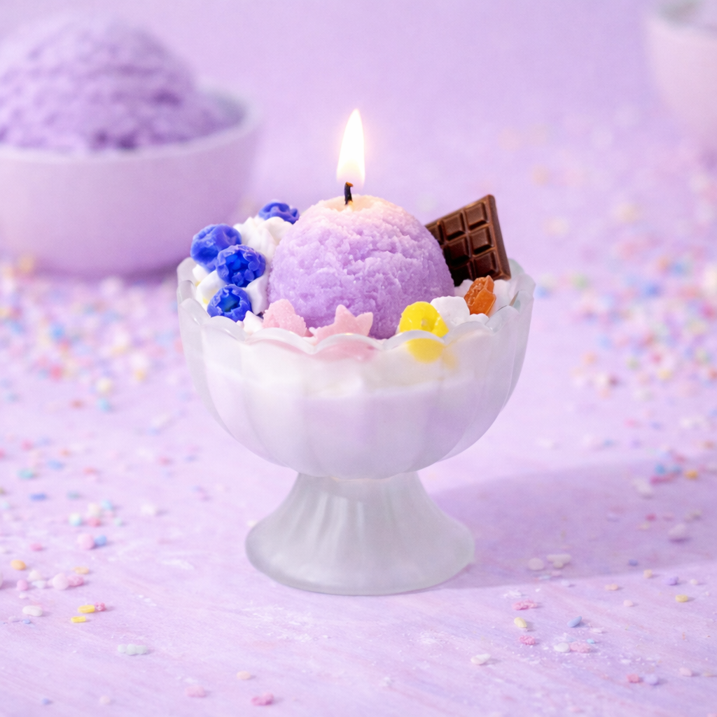 Ice Cream Scented Candle
