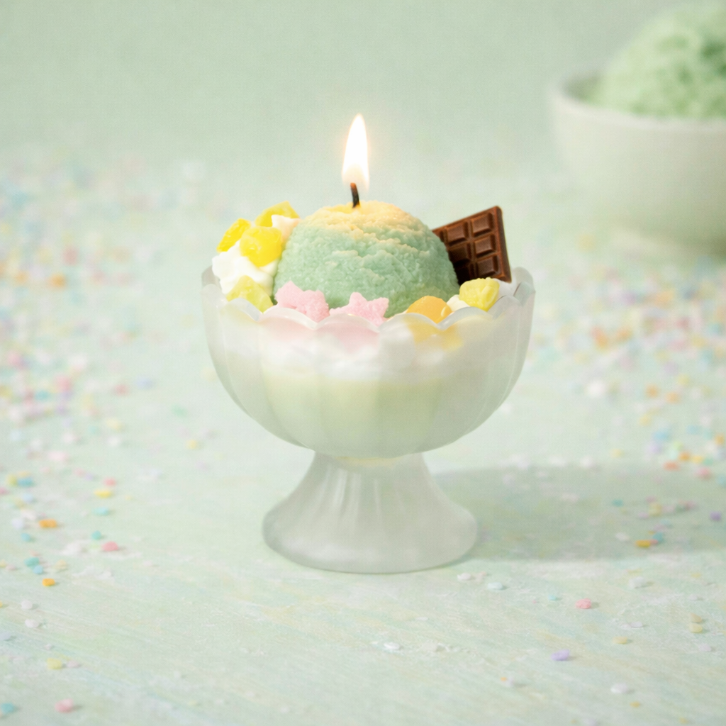Ice Cream Scented Candle